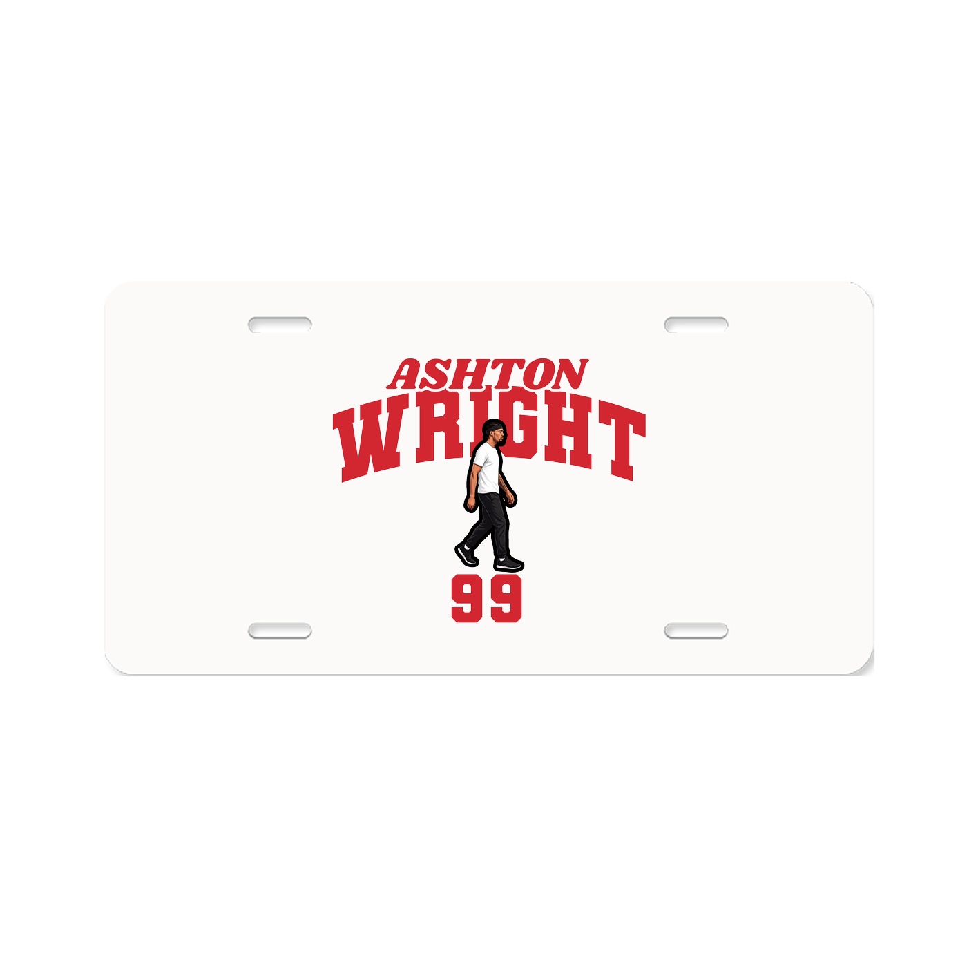 License Plate — Signature Arch in Classic