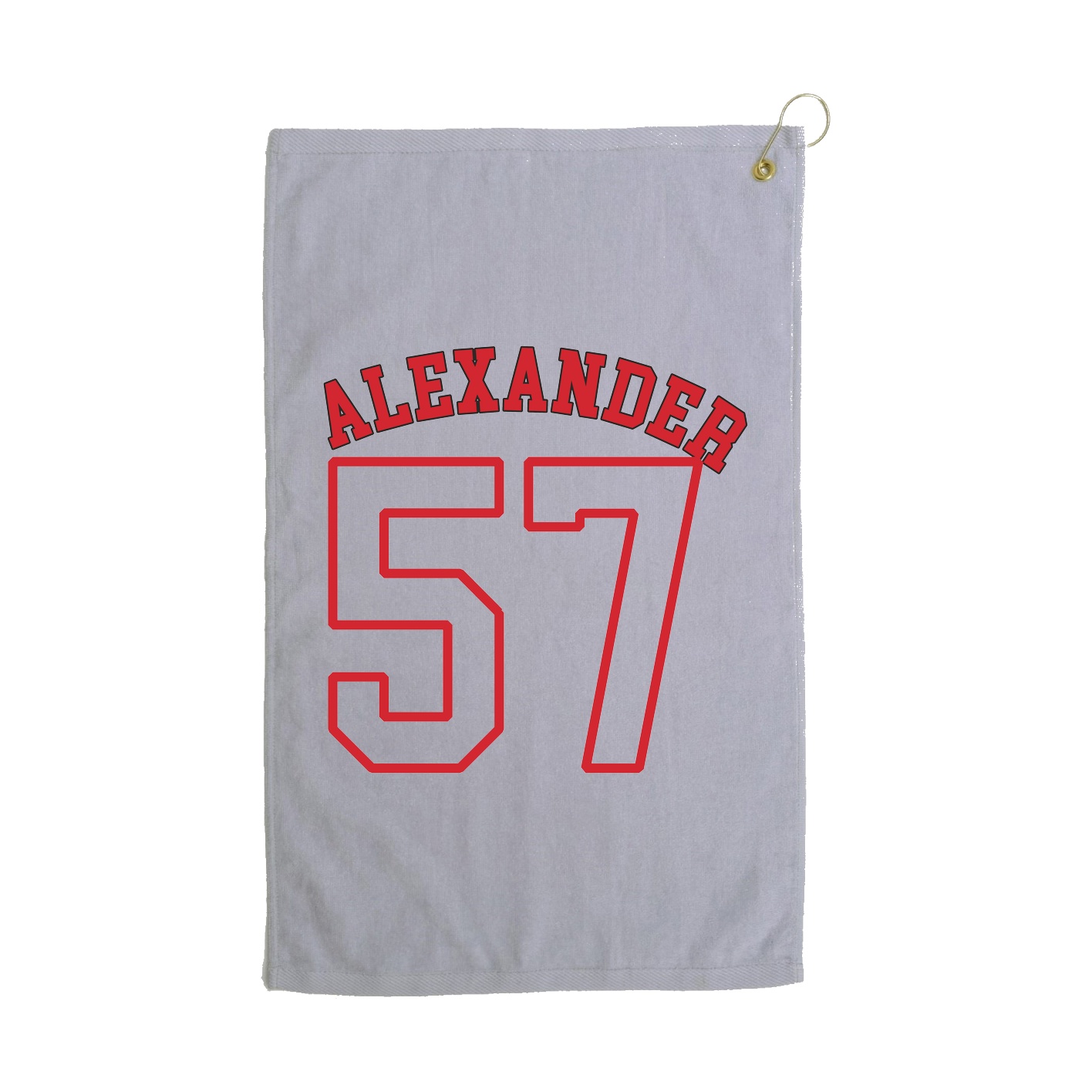 Golf Towel — Shirsey Arch in Grey