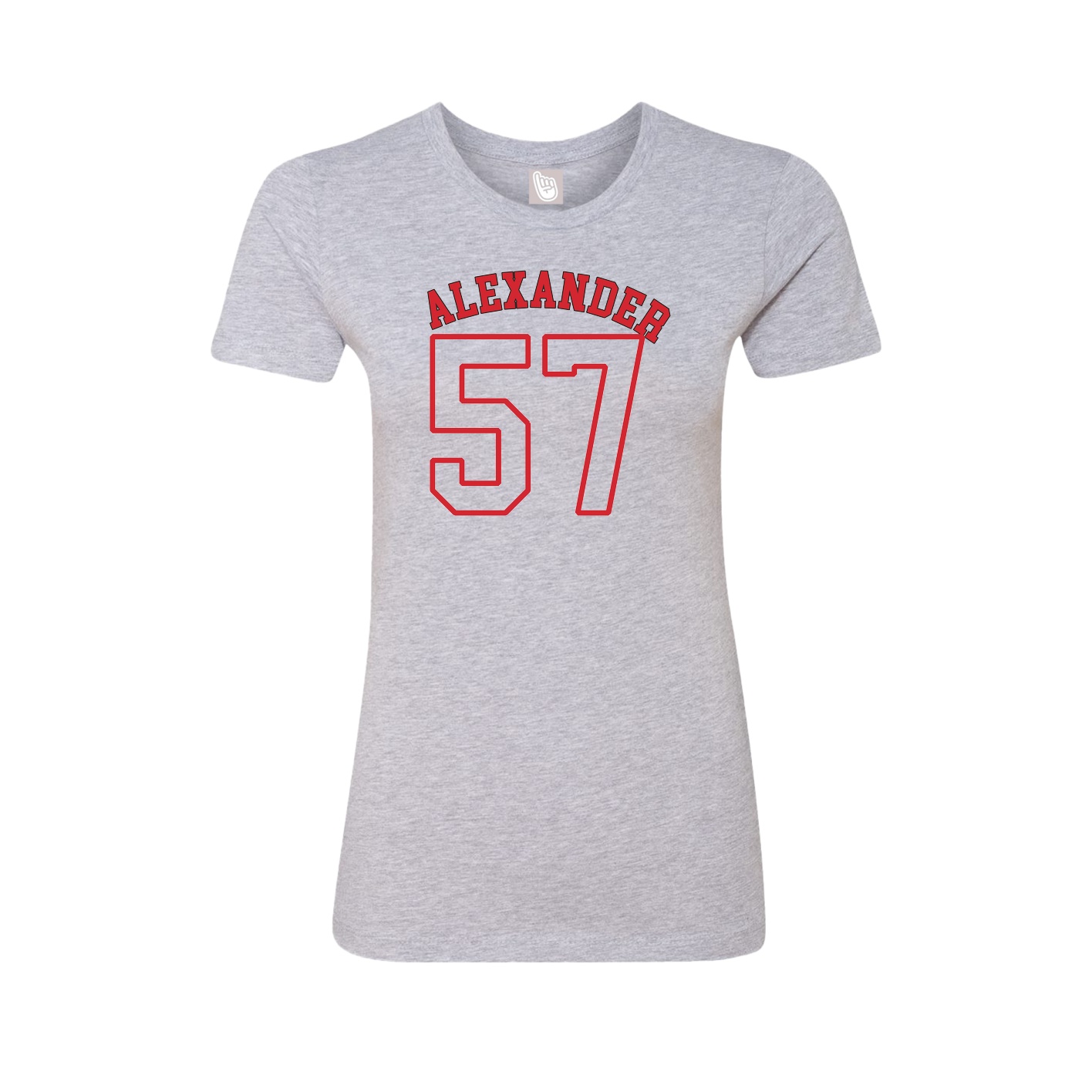 Womens Tee — Shirsey Arch in Grey