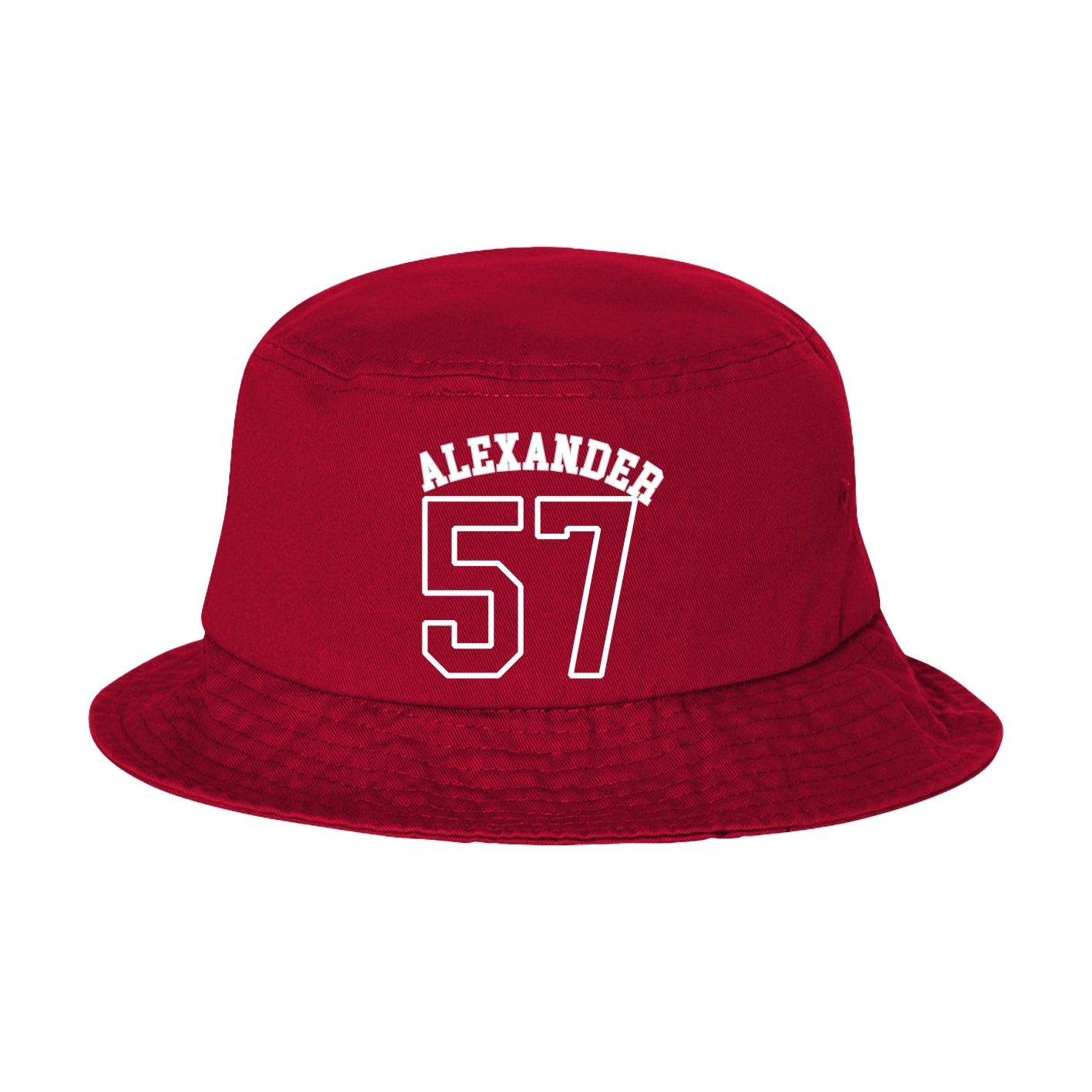 Bucket Cap — Shirsey Arch in Red