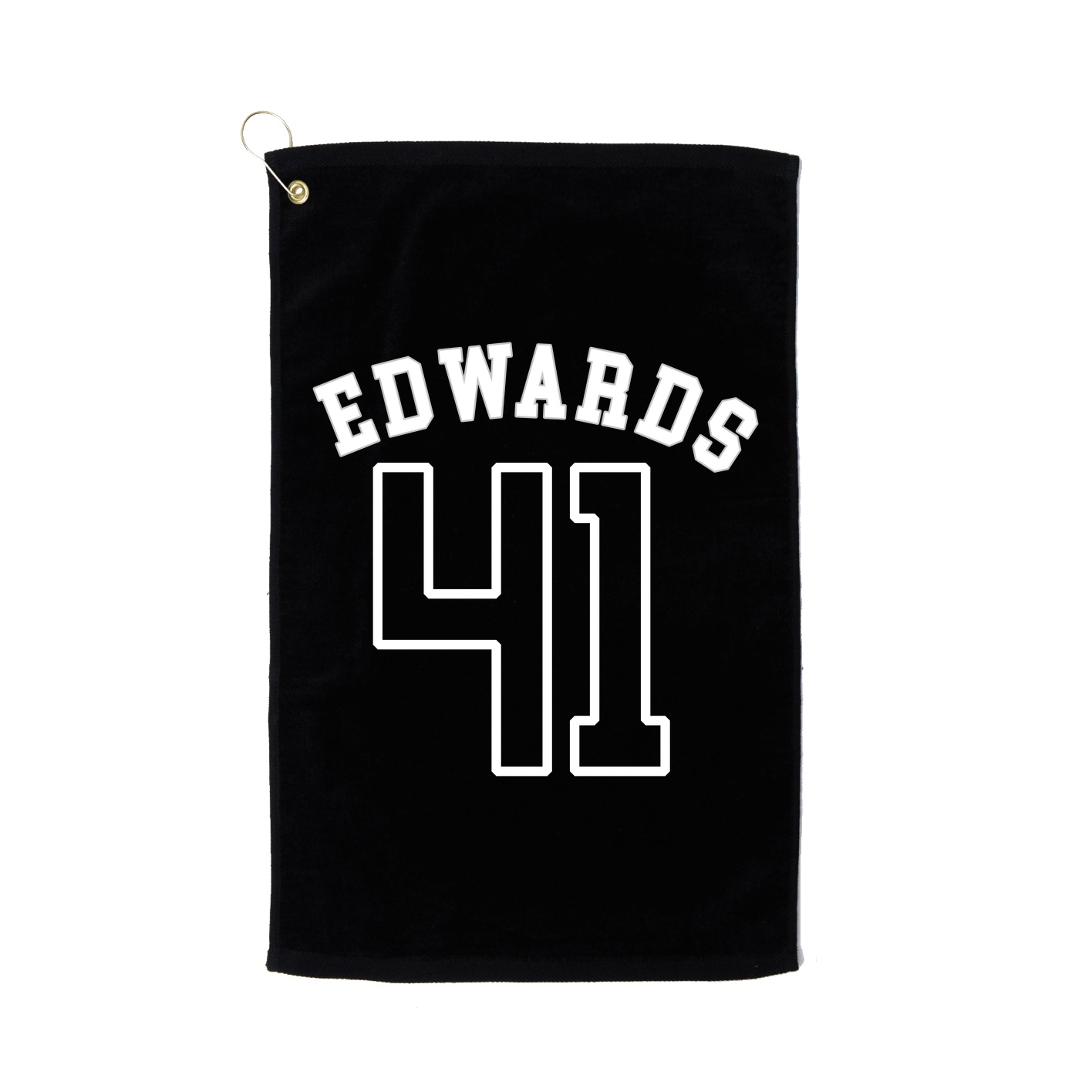 Golf Towel — Shirsey Arch in Black
