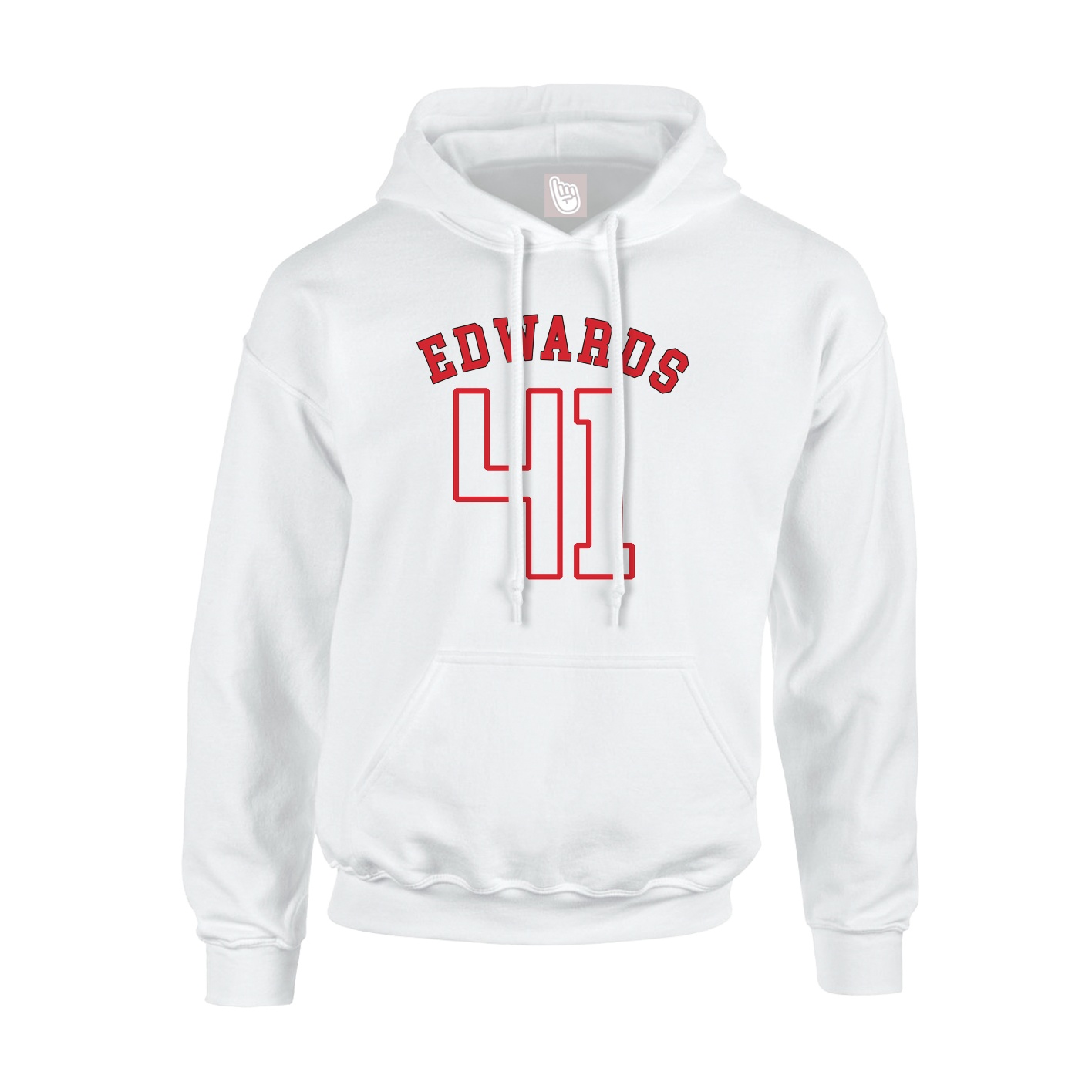 Hoodie — Shirsey Arch in White