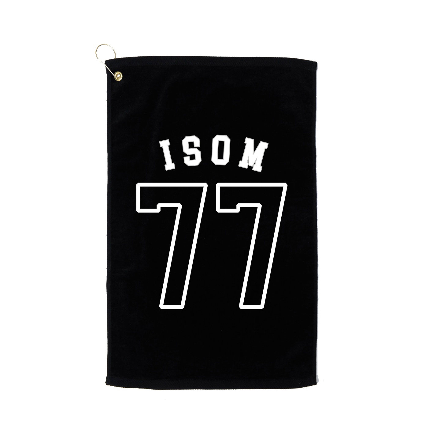 Golf Towel — Shirsey Arch in Black