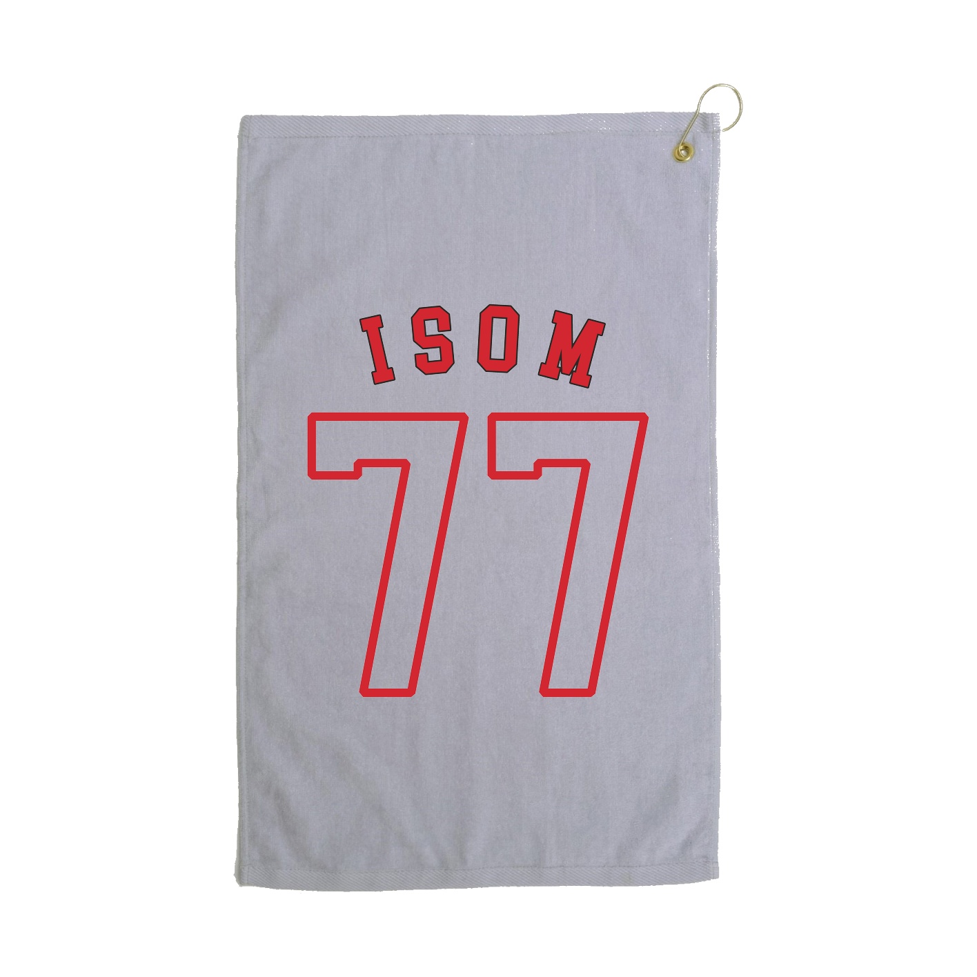 Golf Towel — Shirsey Arch in Grey