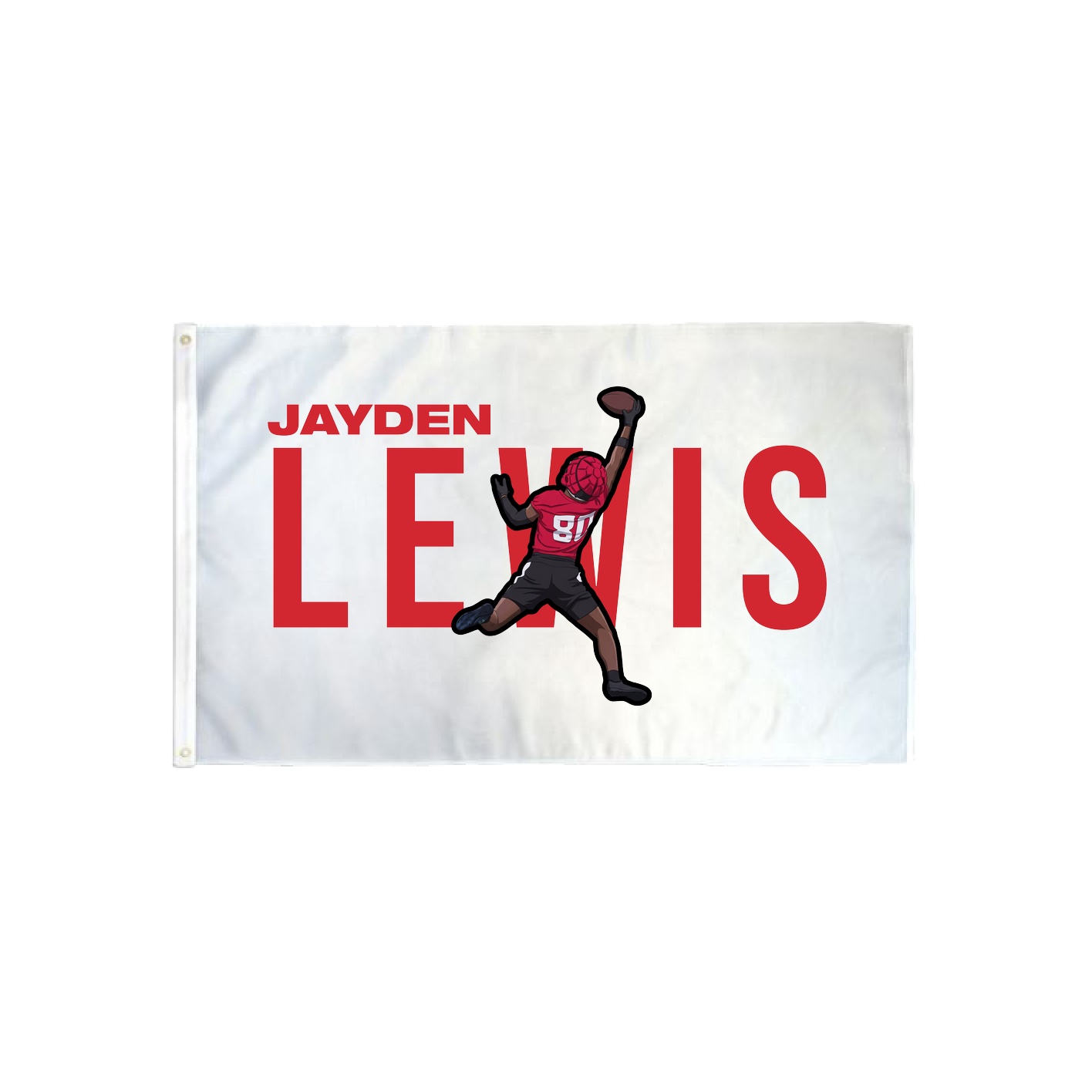 3x5 Flag — Player Name in Classic