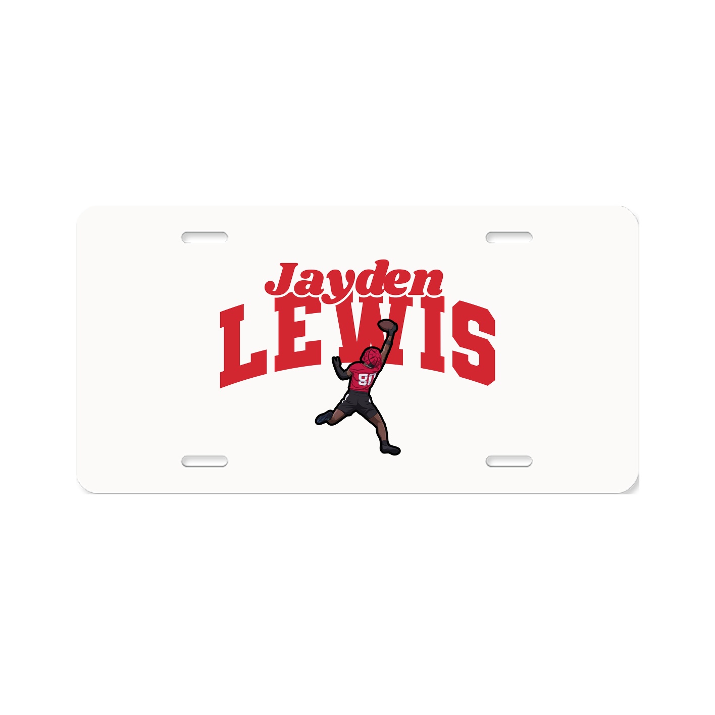 License Plate — Signature Arch in Classic