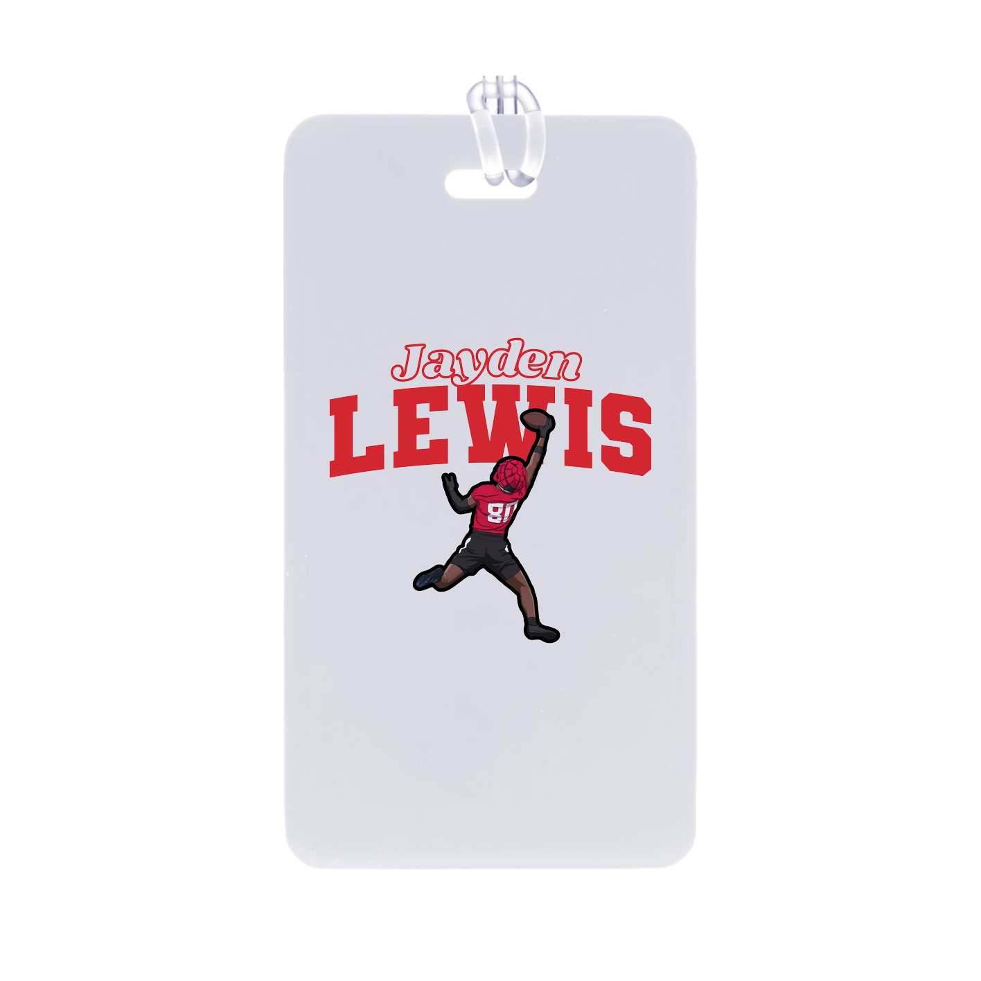 Bag Tag — Name Arch in Classic