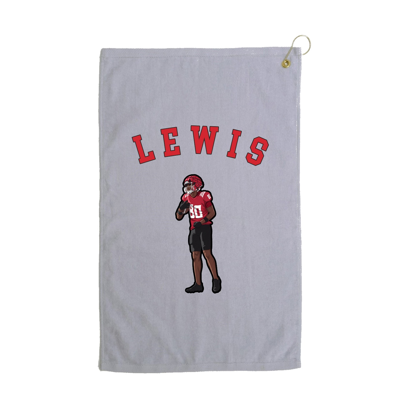 Golf Towel — Shirsey Arch in Grey