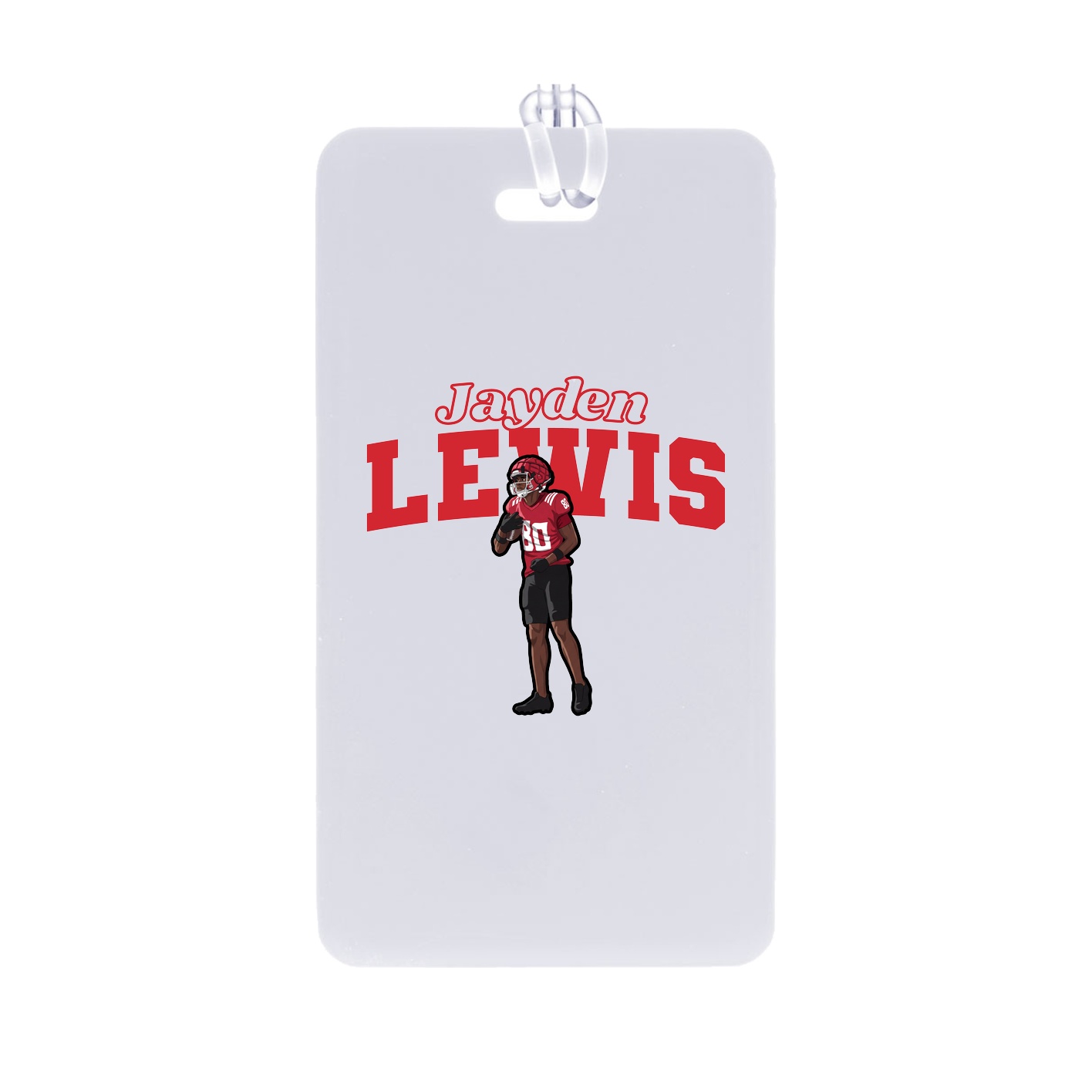 Bag Tag — Name Arch in Classic