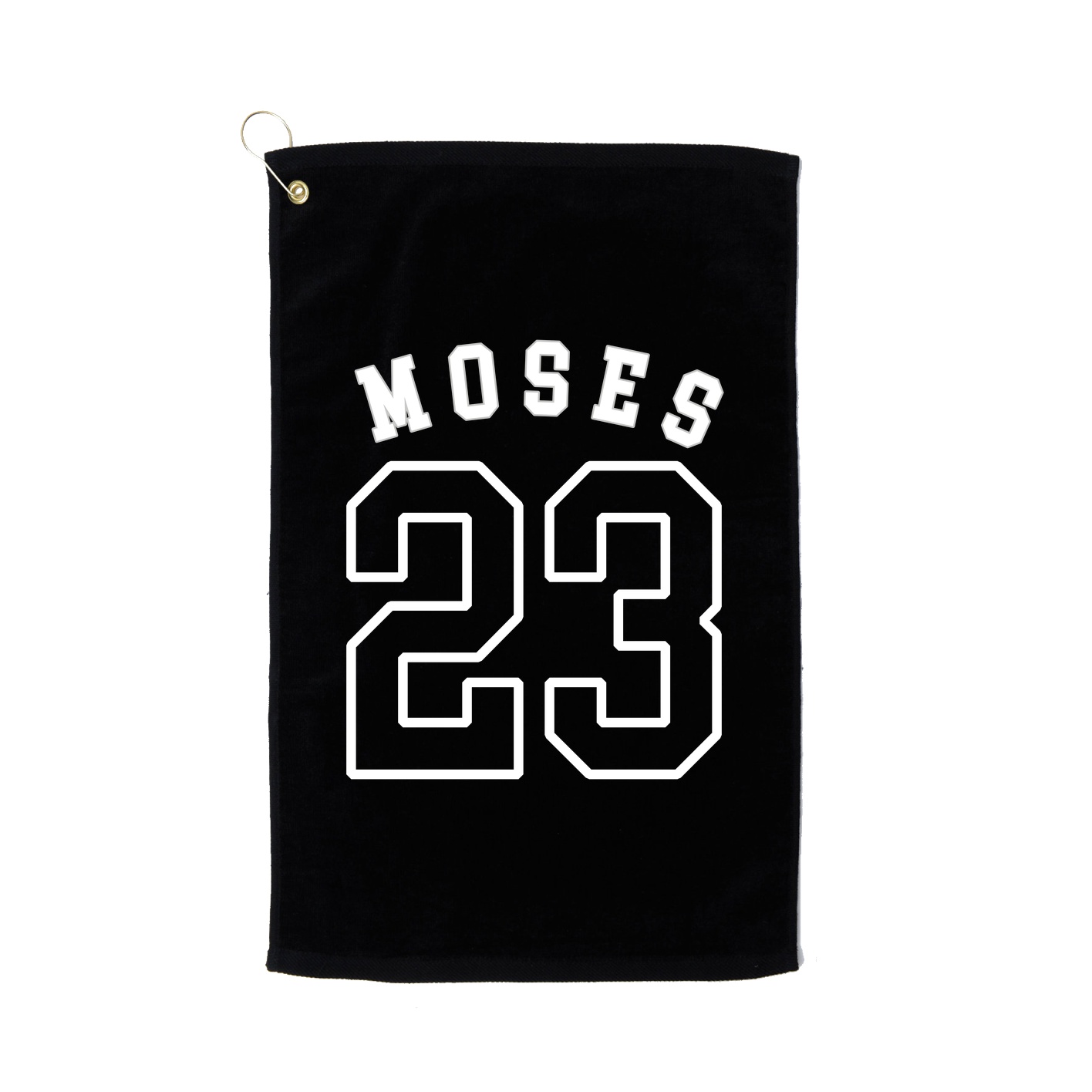 Golf Towel — Shirsey Arch in Black