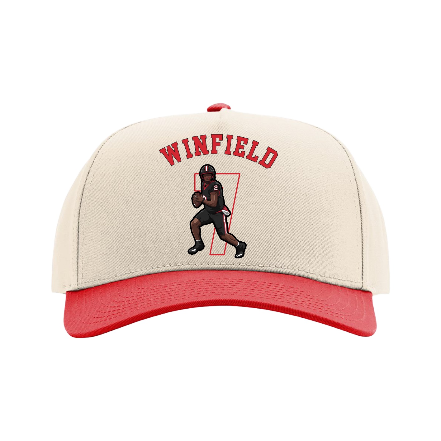 Full Fabric Five-Panel Champ Cap