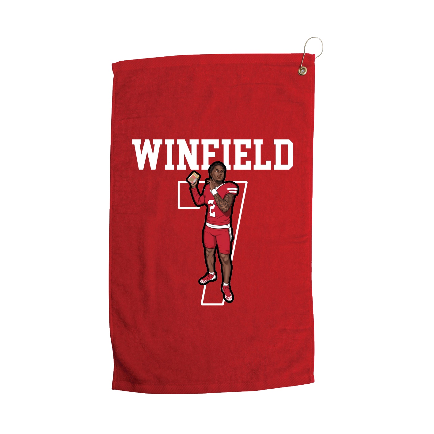 Golf Towel — Shirsey in Red