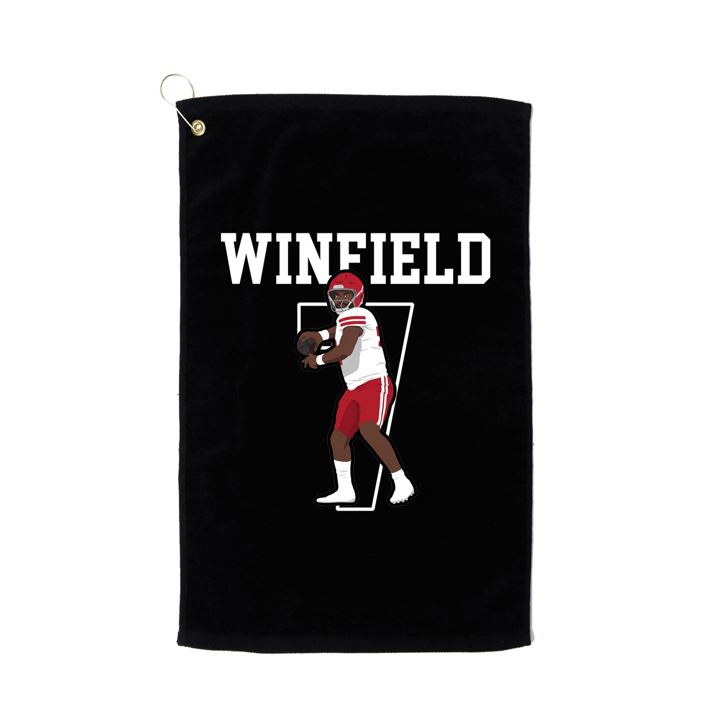 Golf Towel — Shirsey in Black