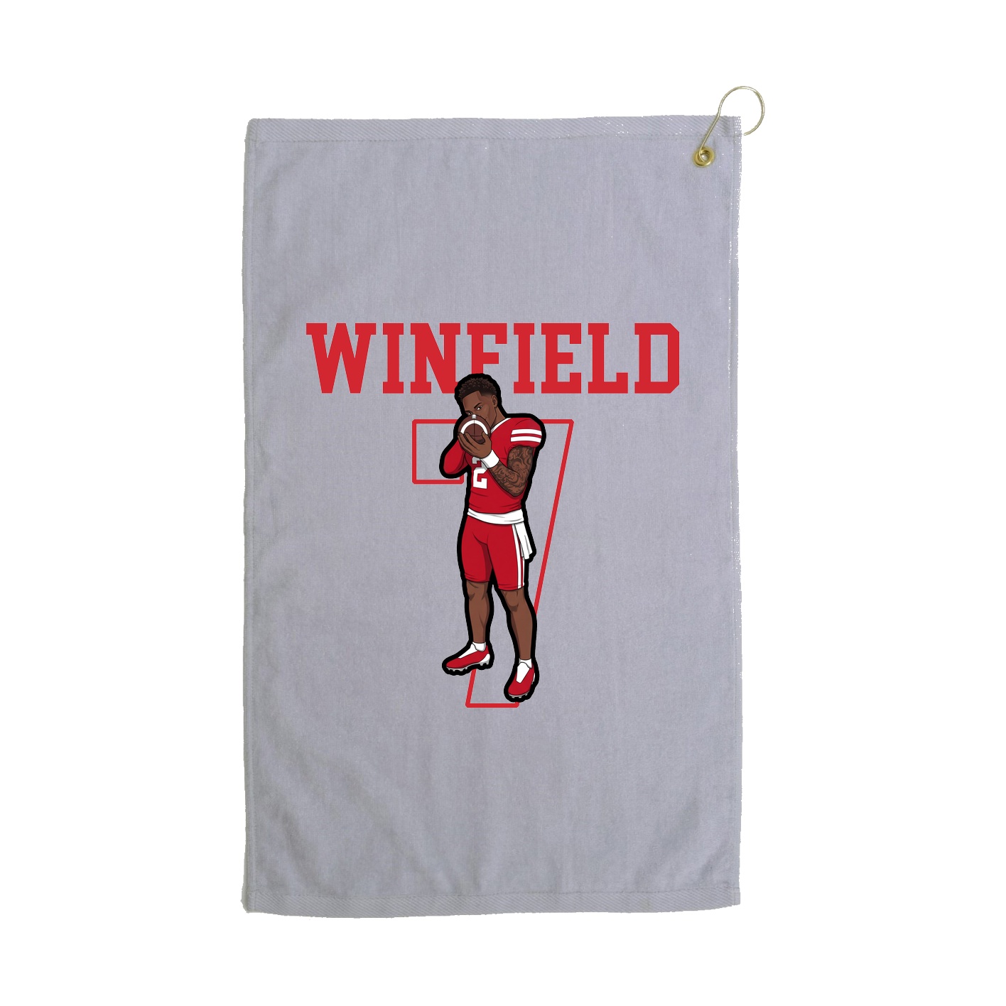 Golf Towel — Shirsey in Grey