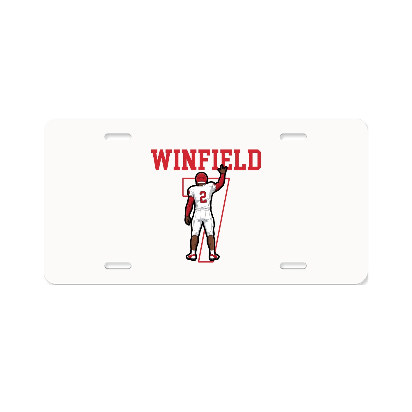 License Plate — Shirsey in Classic