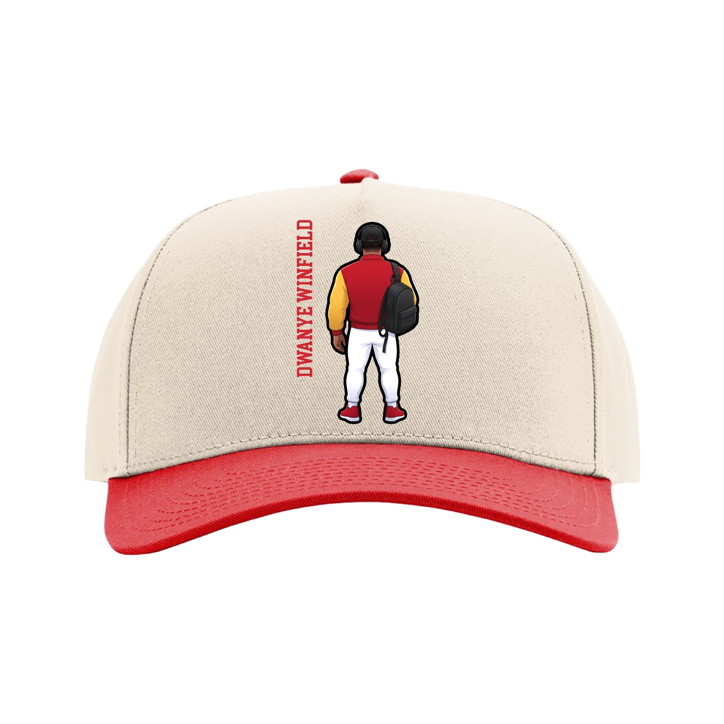 Full Fabric Five-Panel Champ Cap