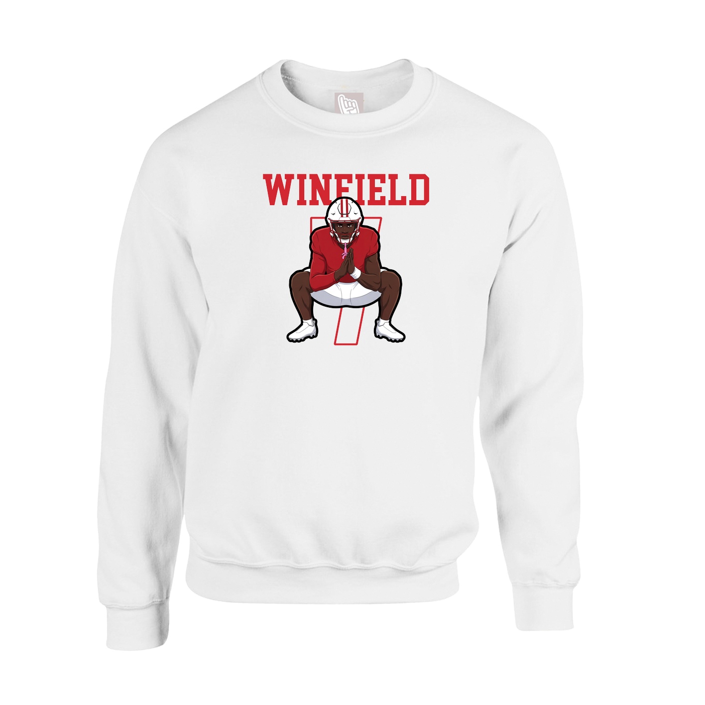 Fleece Crew — Shirsey in White