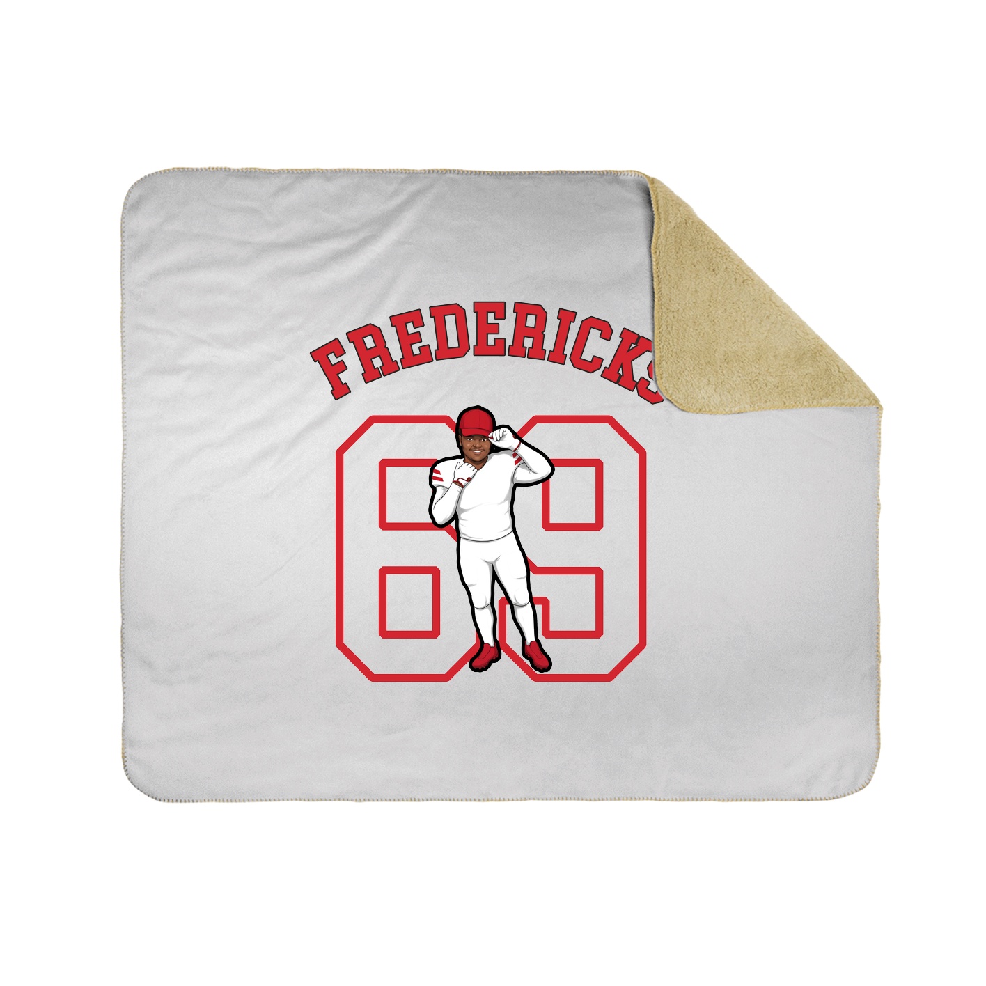 Throw Blanket — Shirsey Arch in White