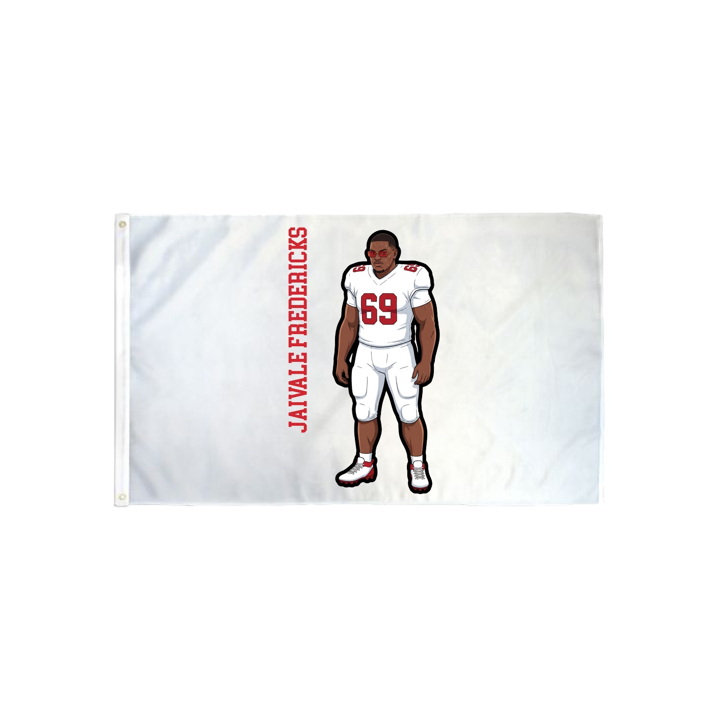 3x5 Flag — Name Vertical in Classic