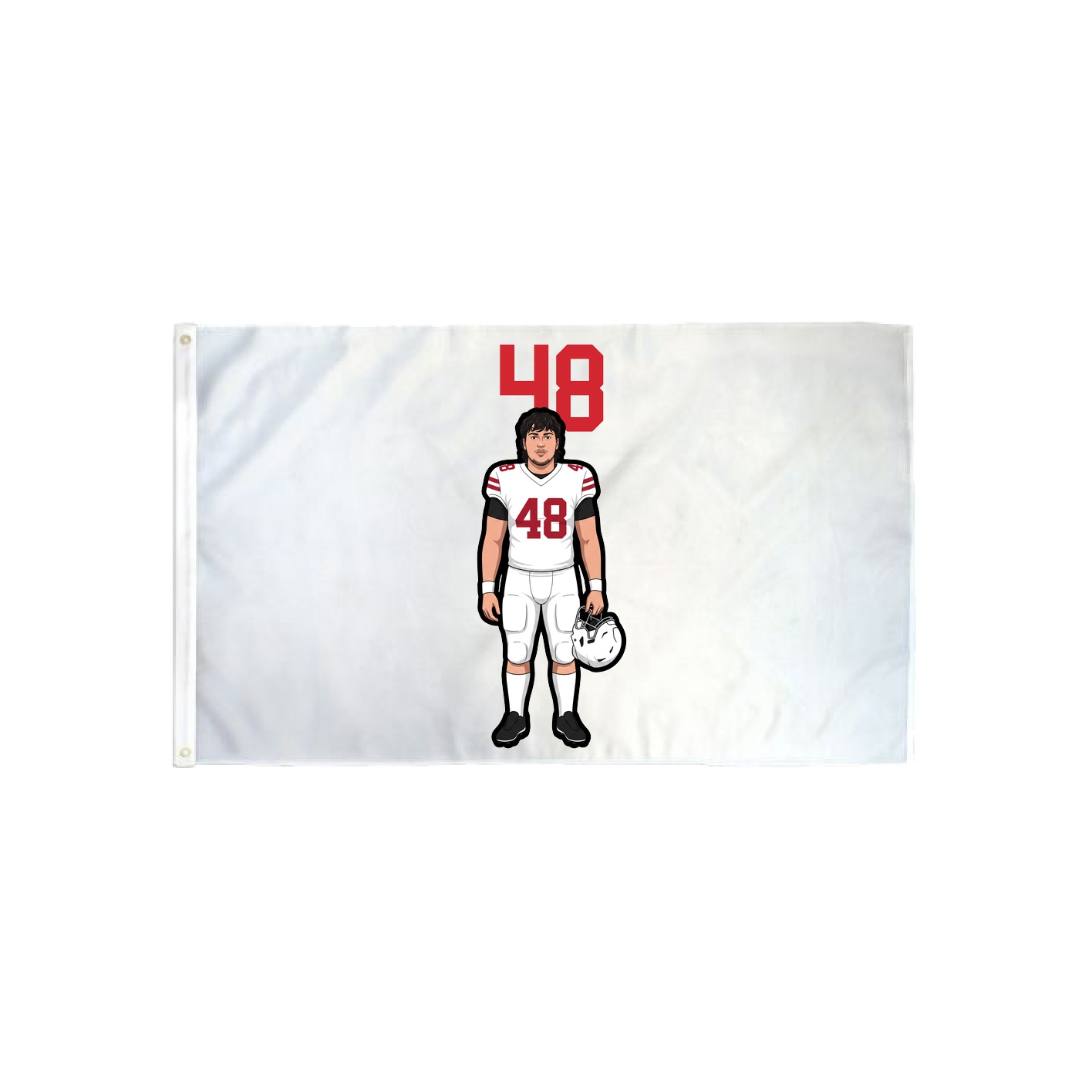 3x5 Flag — Number Top in Classic