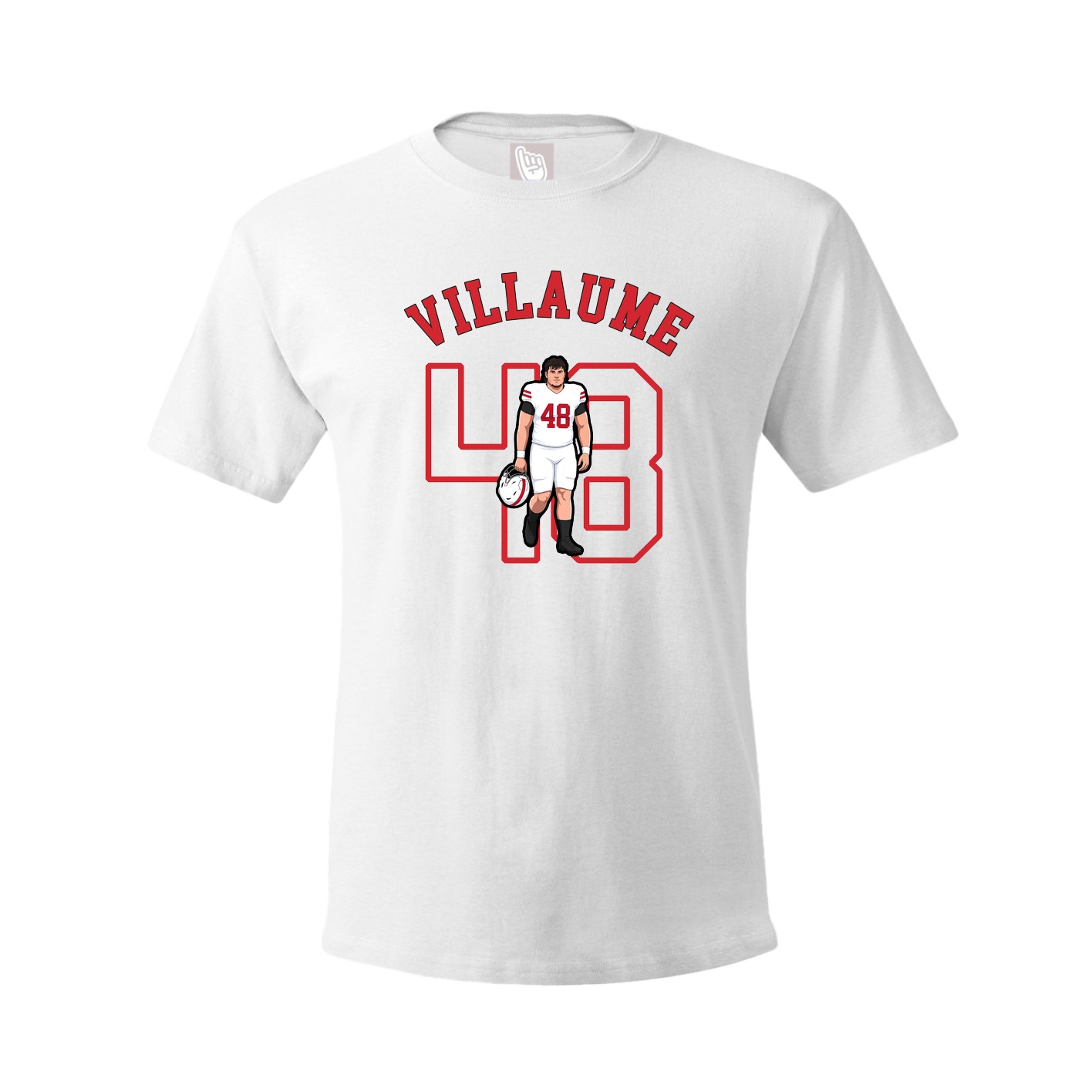 Tee — Shirsey Arch in White