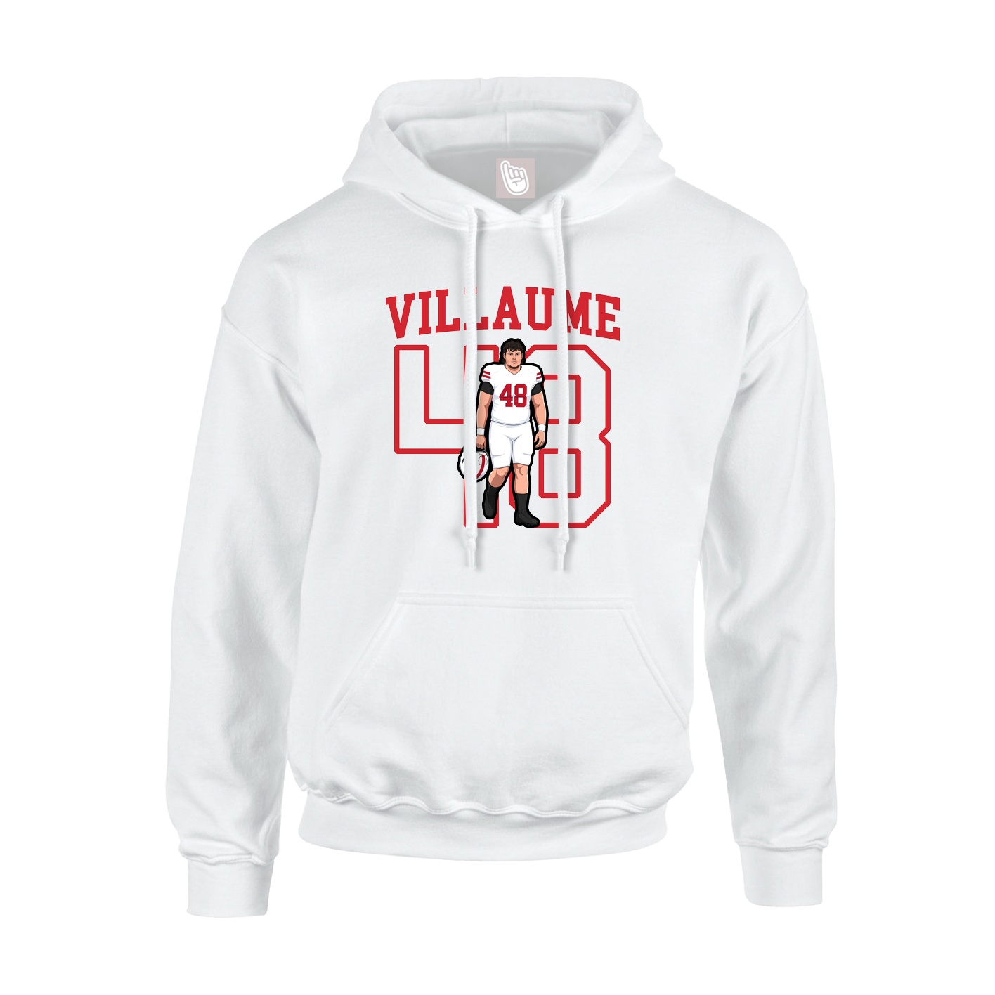 Youth Hoodie — Shirsey in White
