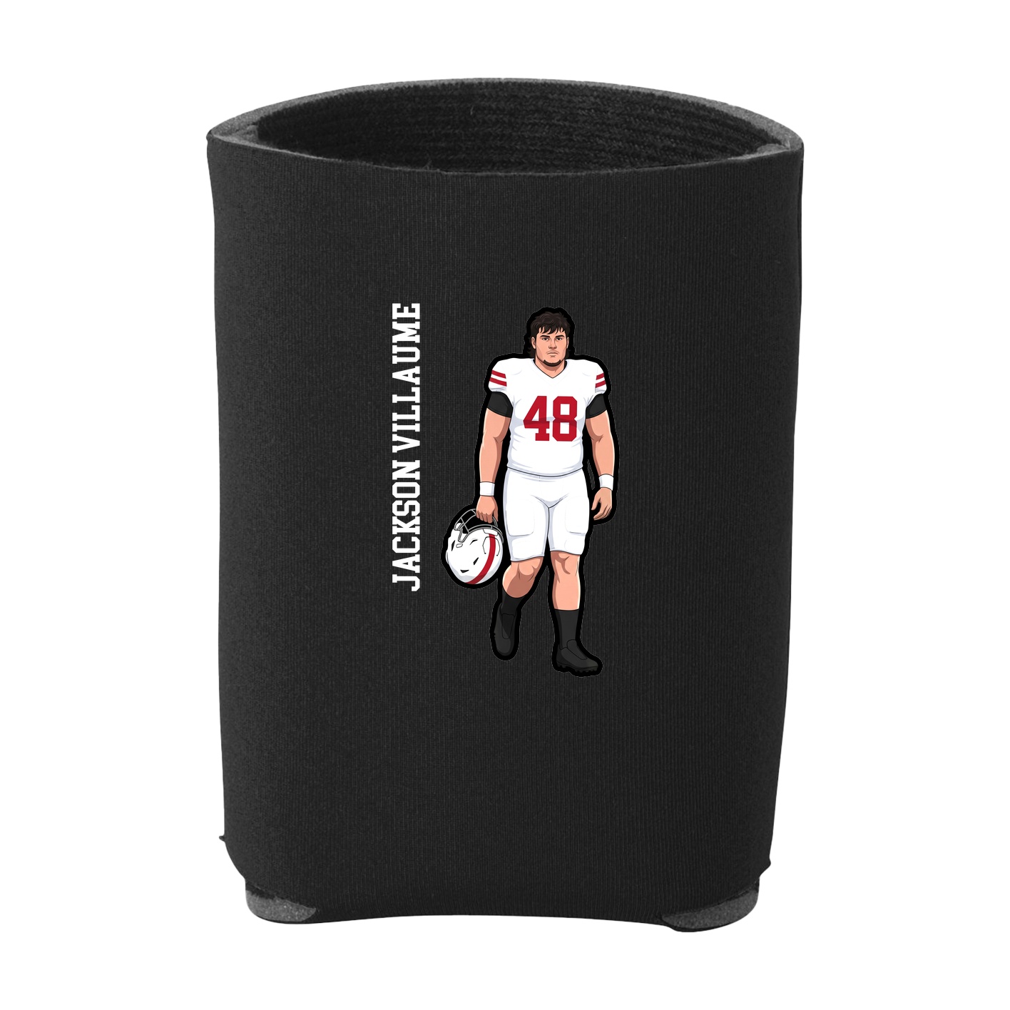Can Holder — Name Vertical in Black