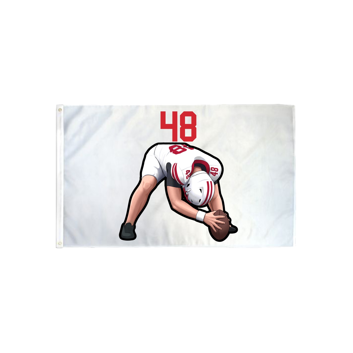 3x5 Flag — Number Top in Classic