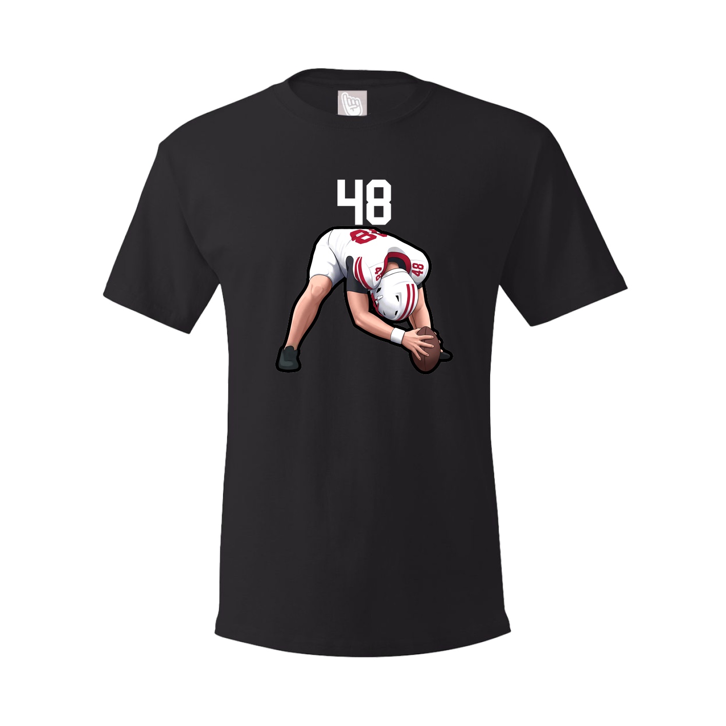 Tee — Number Top in Black