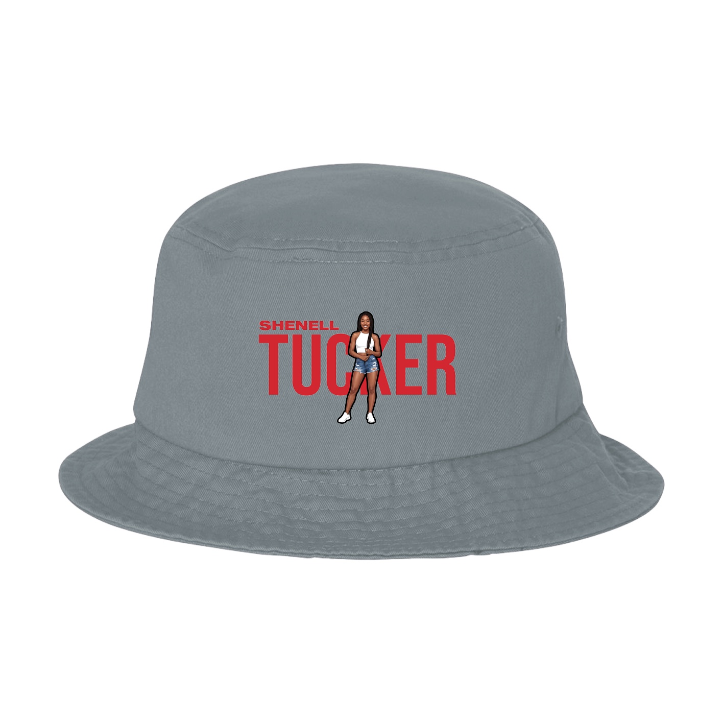 Bucket Cap — Player Name in Grey