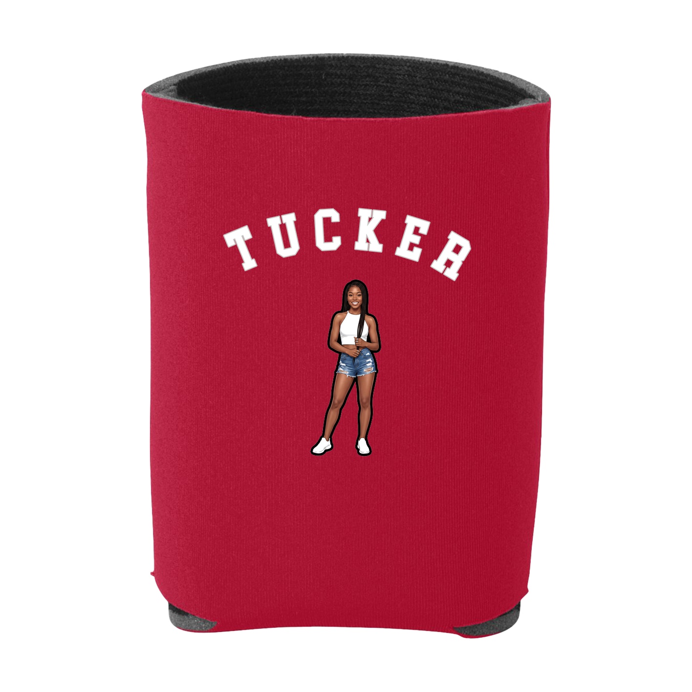 Can Holder — Shirsey Arch in Red