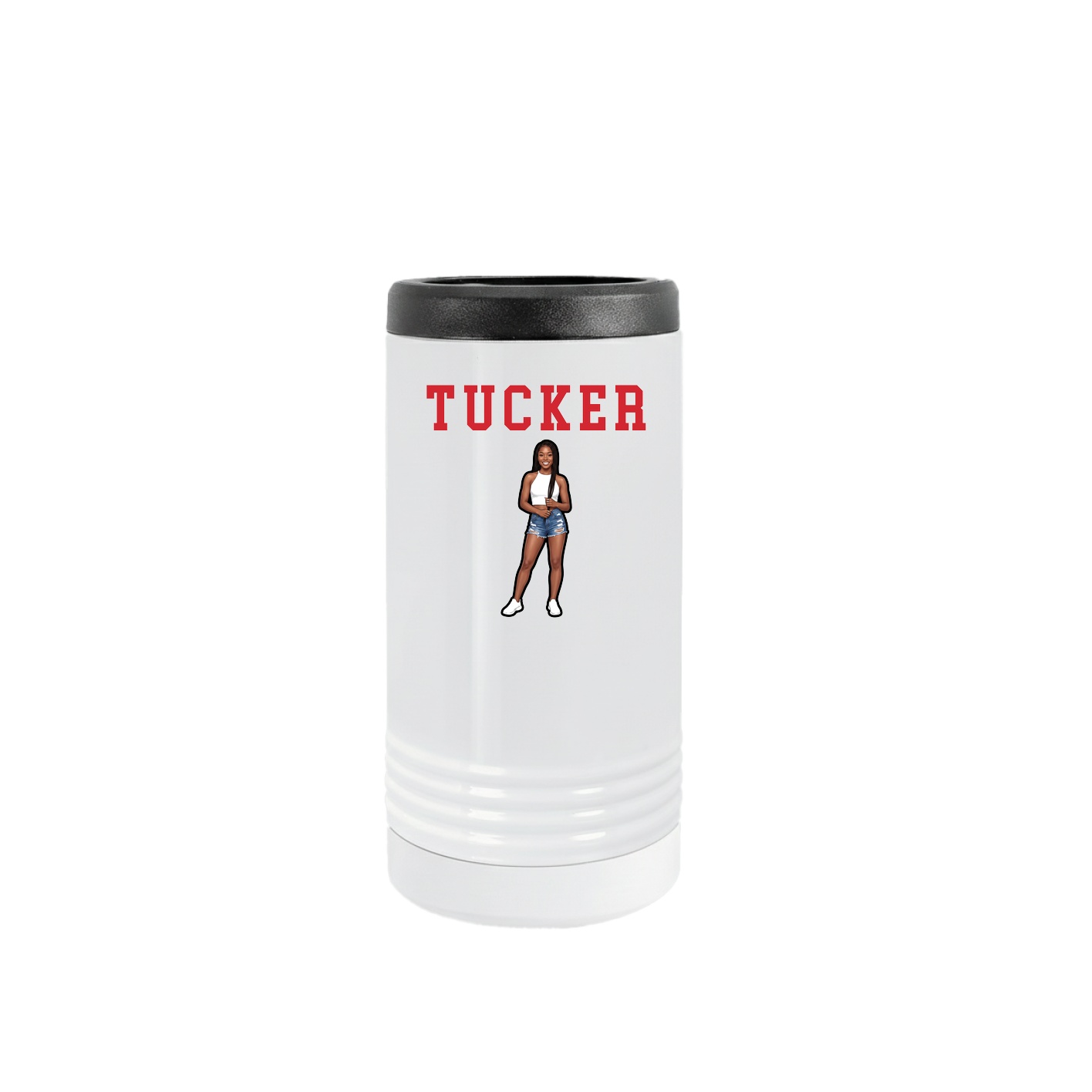Slim Beverage Holder — Shirsey in White