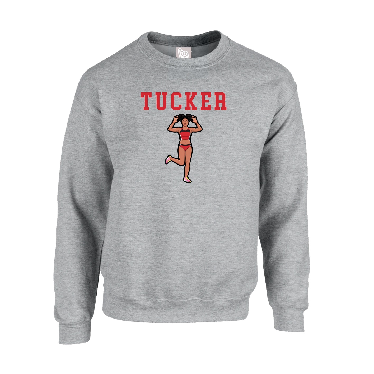 Fleece Crew — Shirsey in Grey