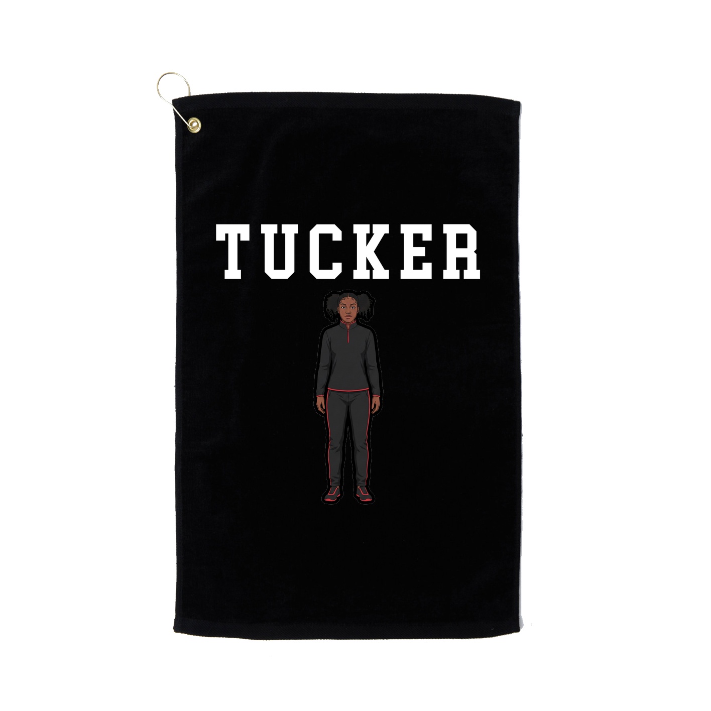 Golf Towel — Shirsey in Black