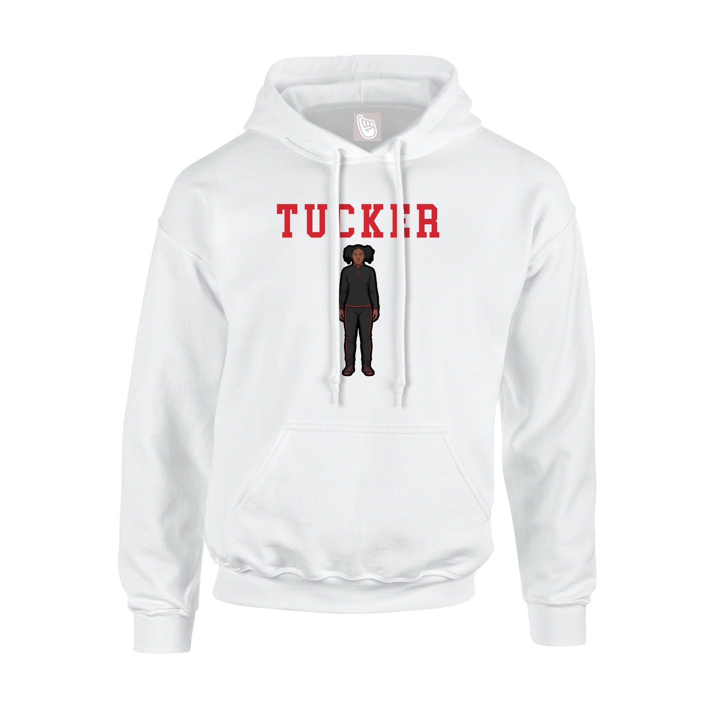 Hoodie — Shirsey in White