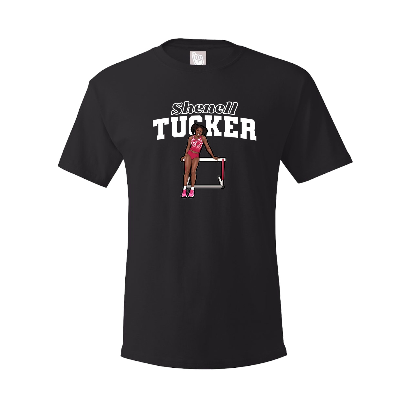 Youth Tee — Name Arch in Black