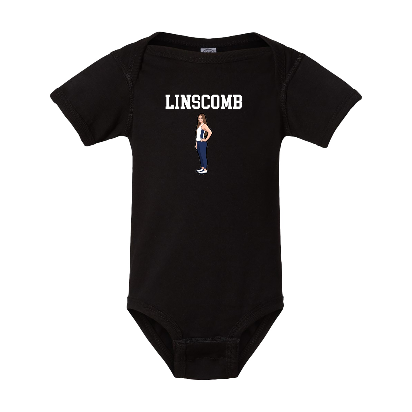 Baby Onesie — Shirsey in Black
