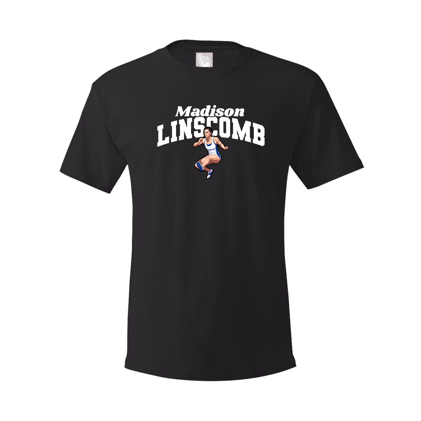 Youth Tee — Signature Arch in Black