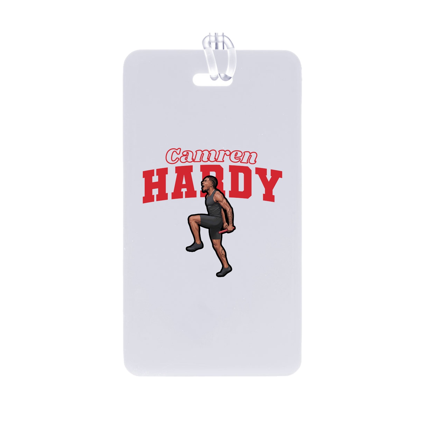 Bag Tag — Name Arch in Classic