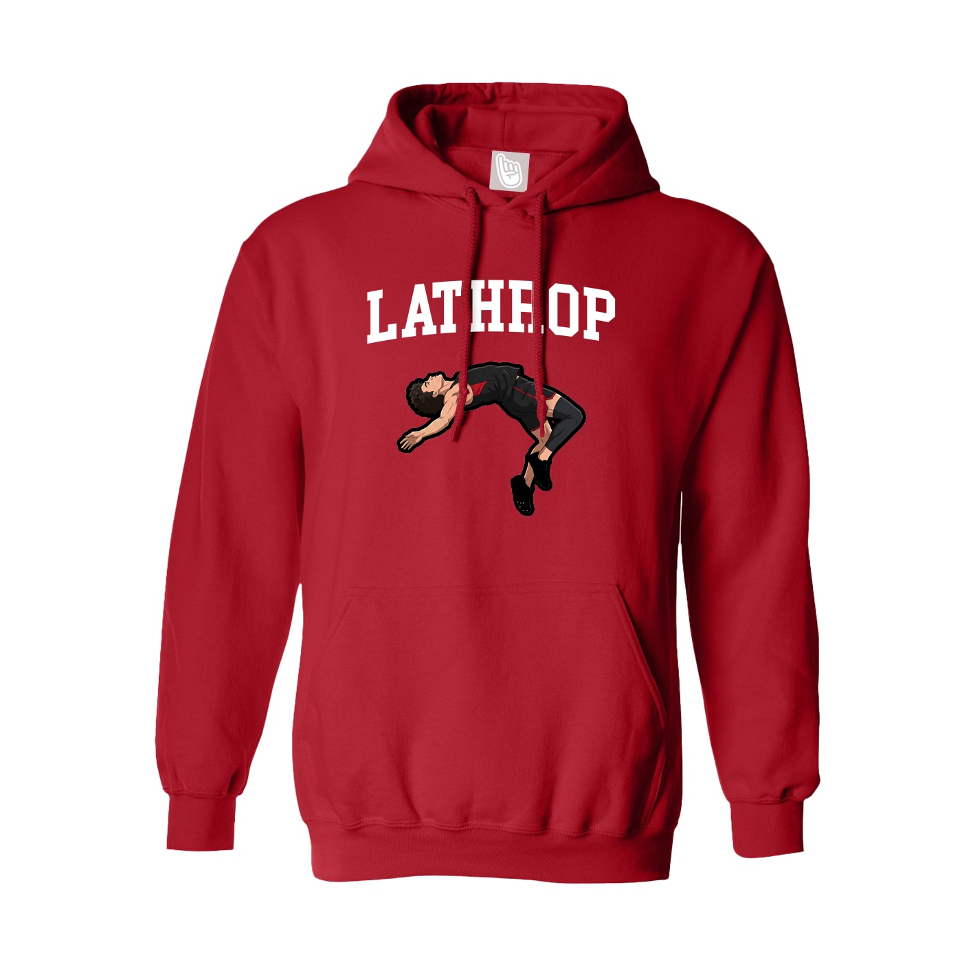 Hoodie — Shirsey in Red
