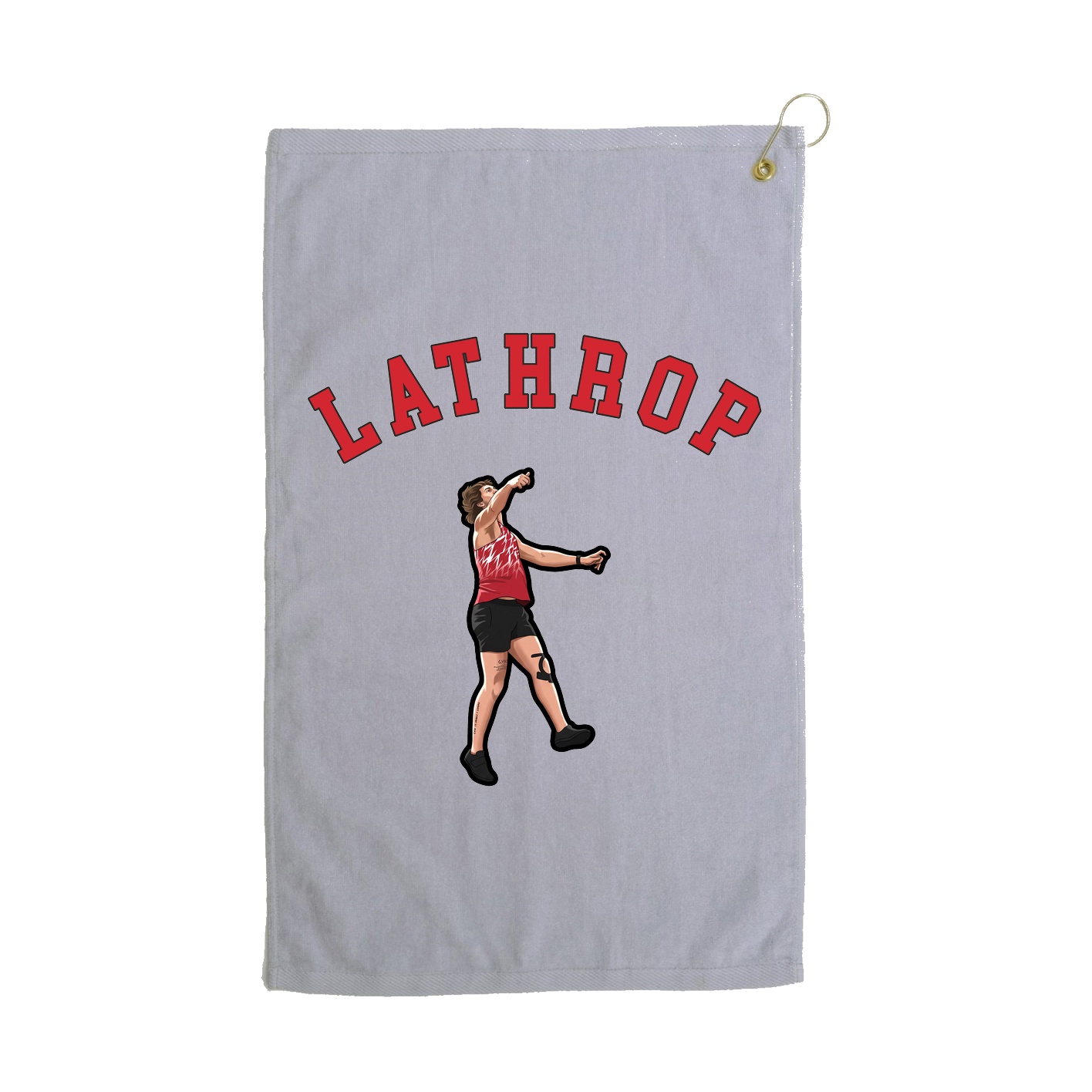 Golf Towel — Shirsey Arch in Grey