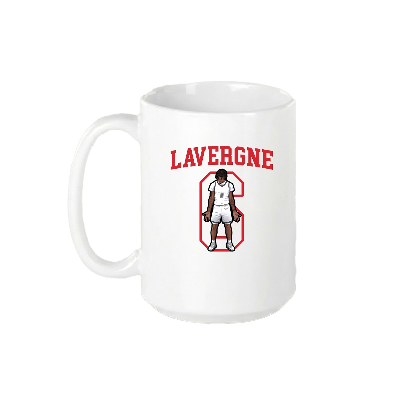 15oz Coffee Mug — Shirsey in White