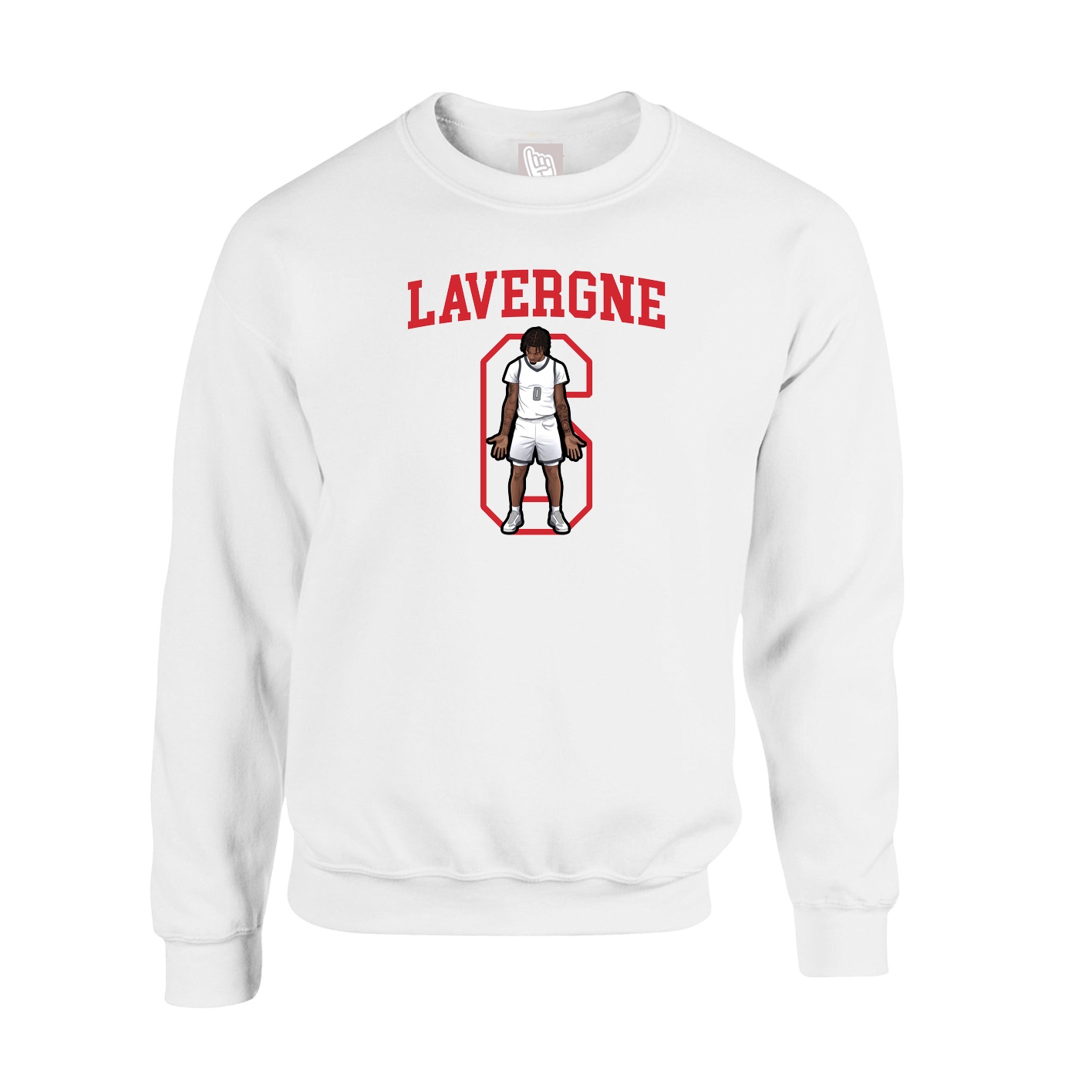 Fleece Crew — Shirsey in White