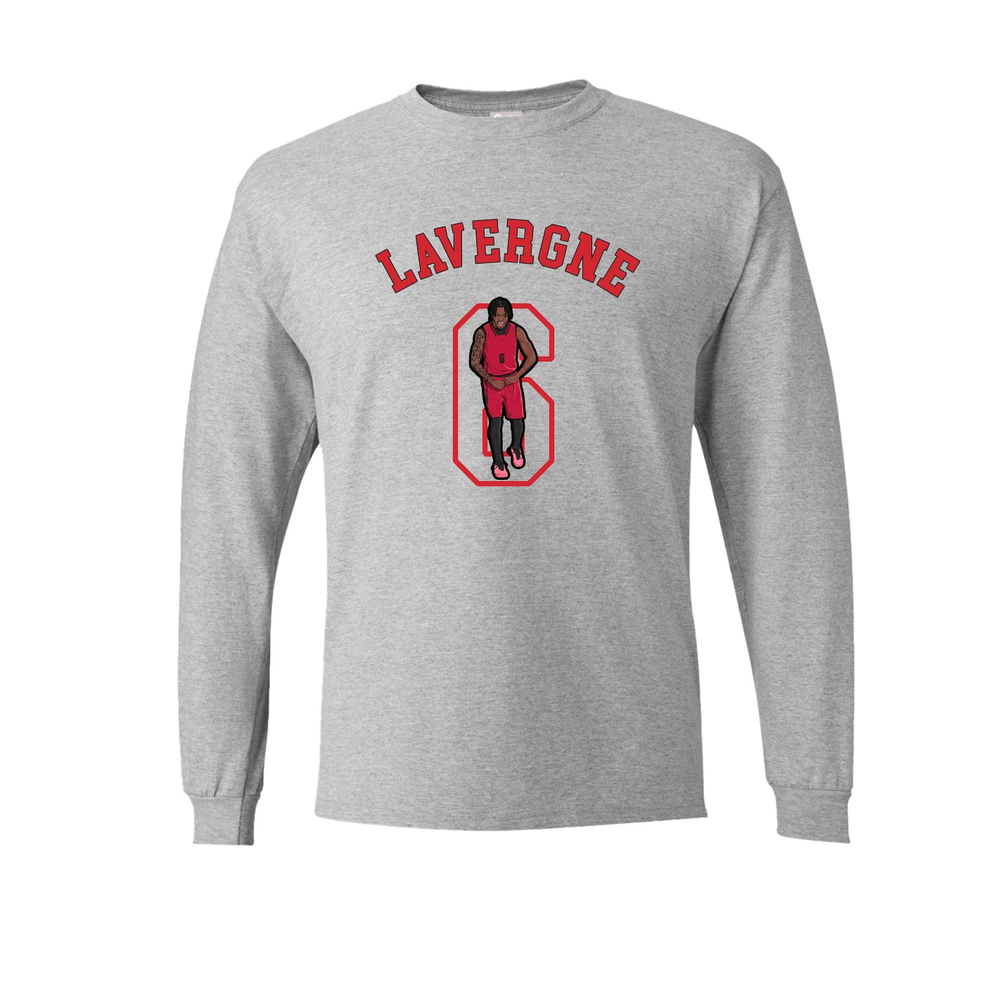 Long Sleeve Tee — Shirsey Arch in Grey