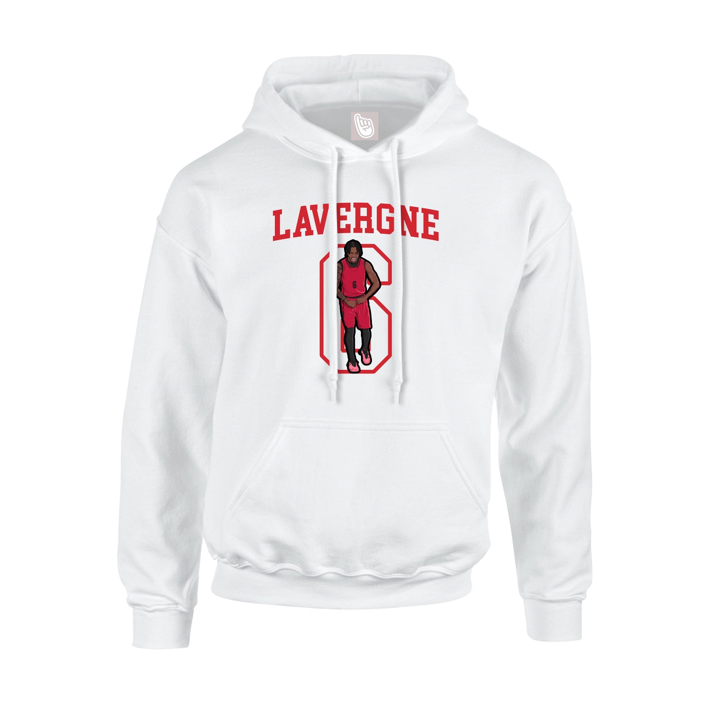 Hoodie — Shirsey in White