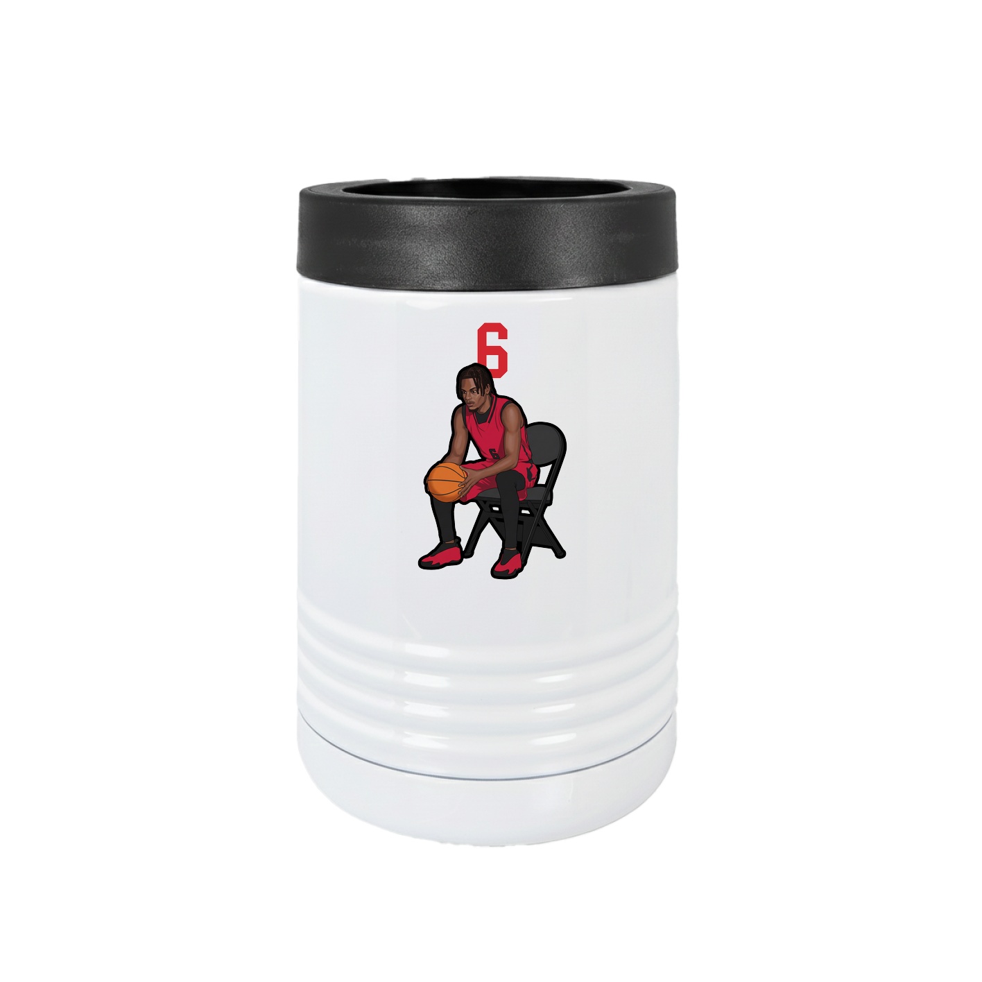 Beverage Holder — Number Top in White