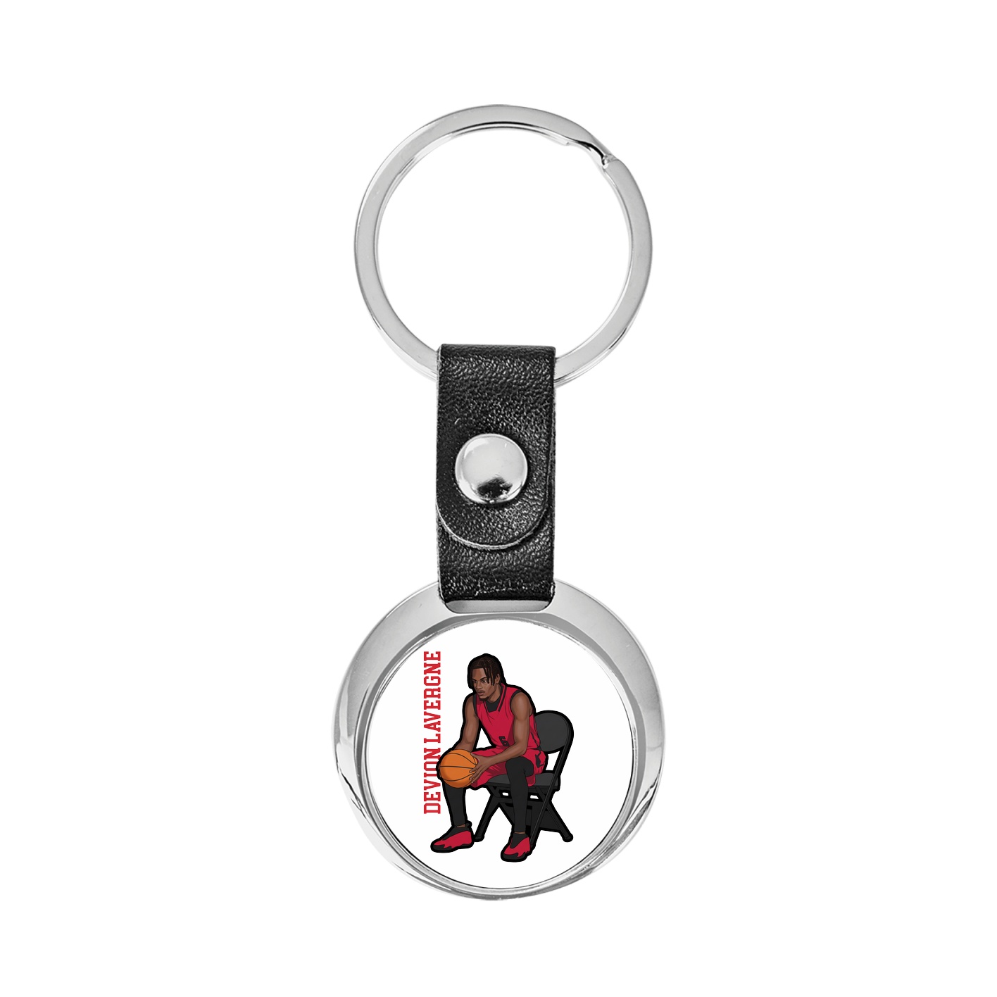 Key Chain — Name Vertical in Classic