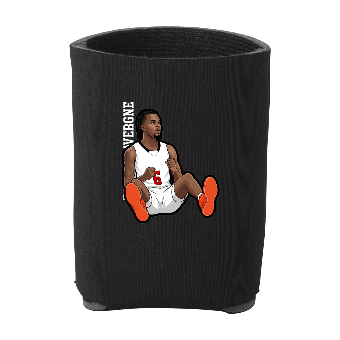 Can Holder — Name Vertical in Black