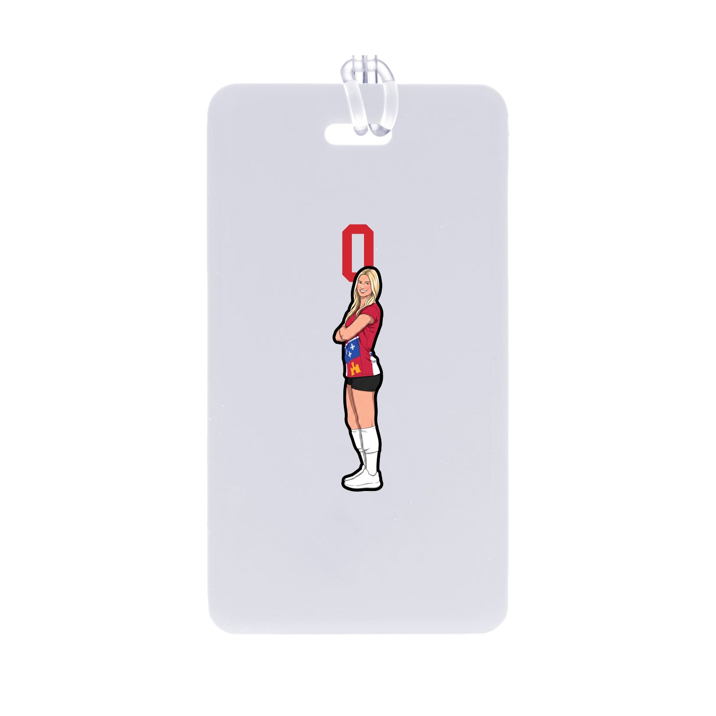 Bag Tag — Number Top in Classic