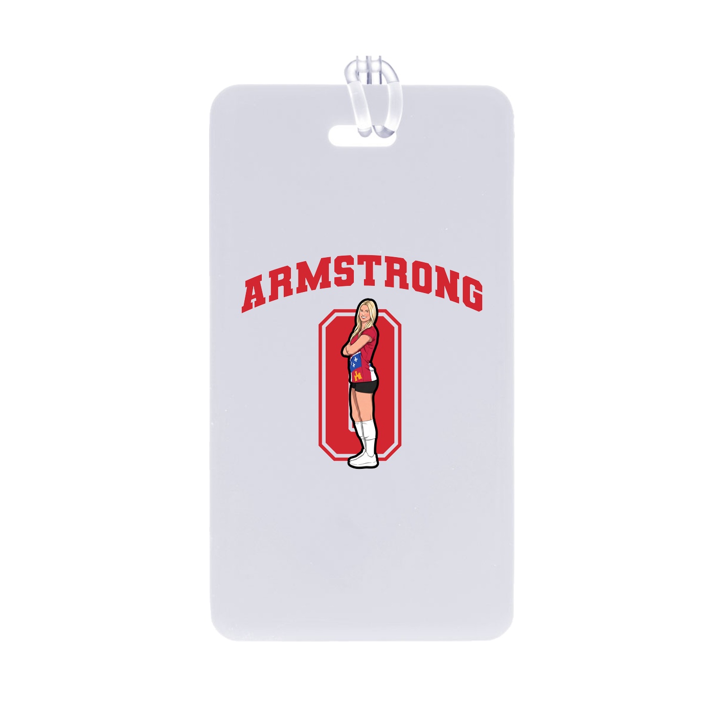 Bag Tag — Number in Classic
